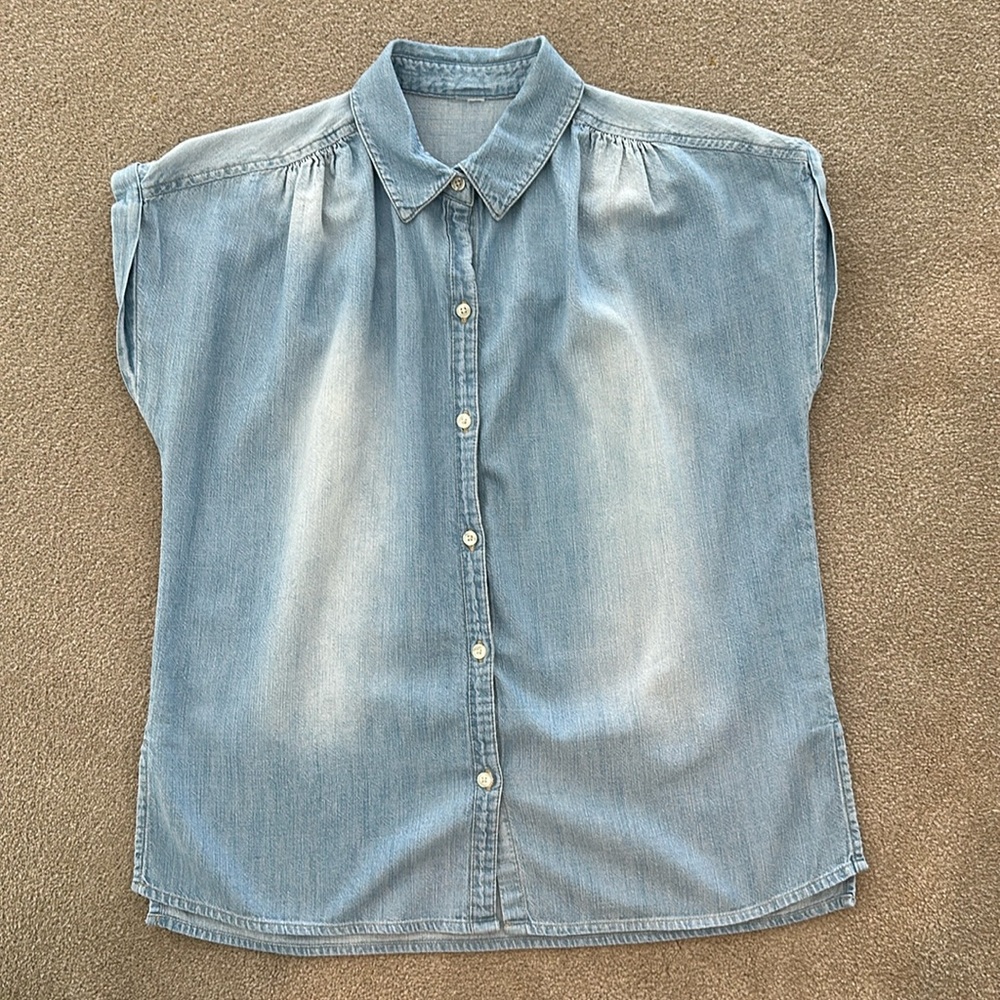 Old Navy Denim S/S Shirt - Small